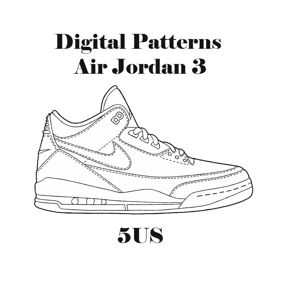 Air Jordan 3 Digital Patterns
