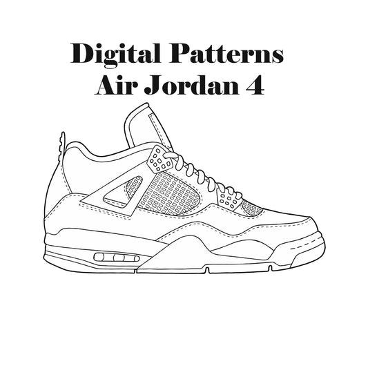 Air Jordan 4 Digital Patterns