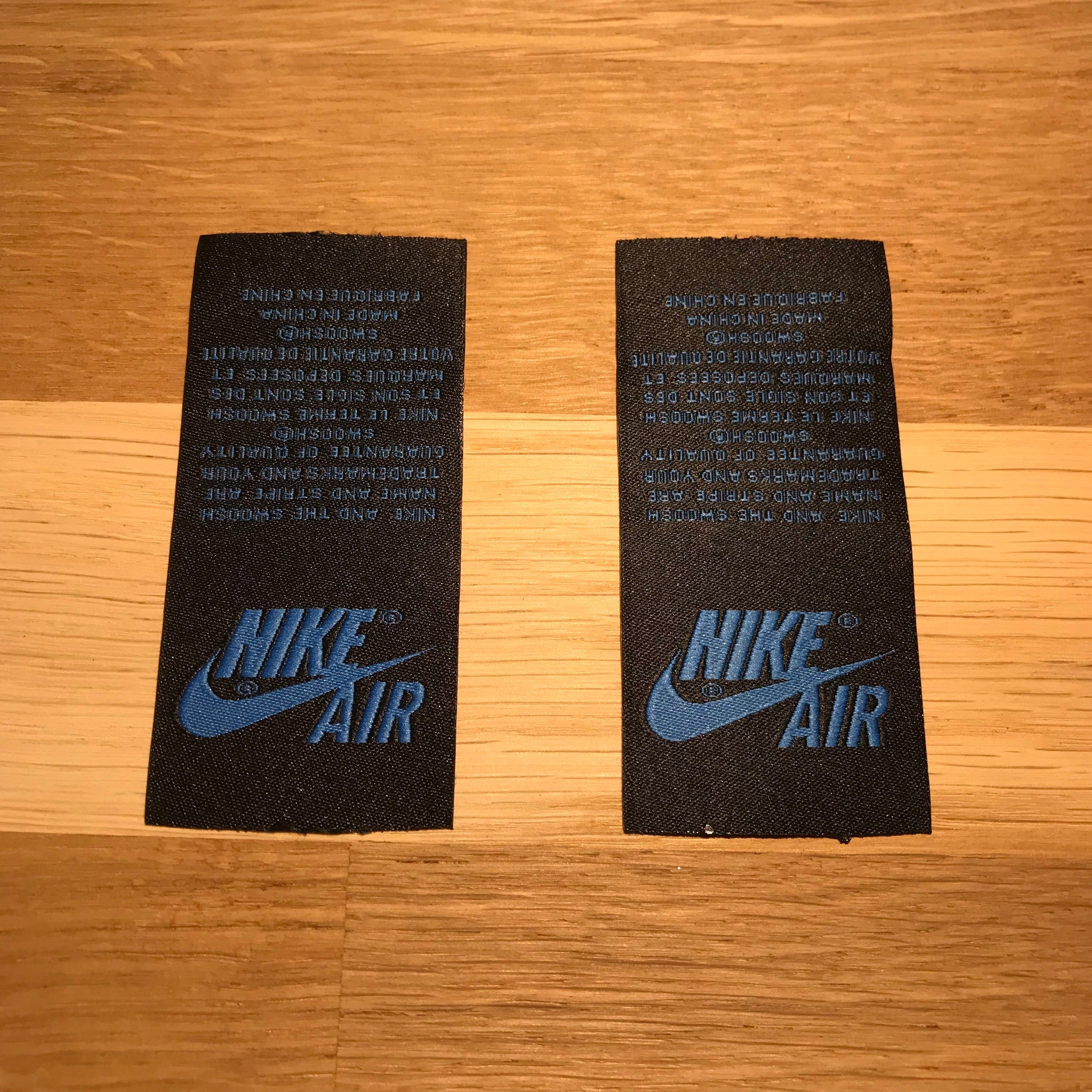 zwaartekracht bijlage Renovatie Nike Air Tag Black/Blue – BespokePatternsCie