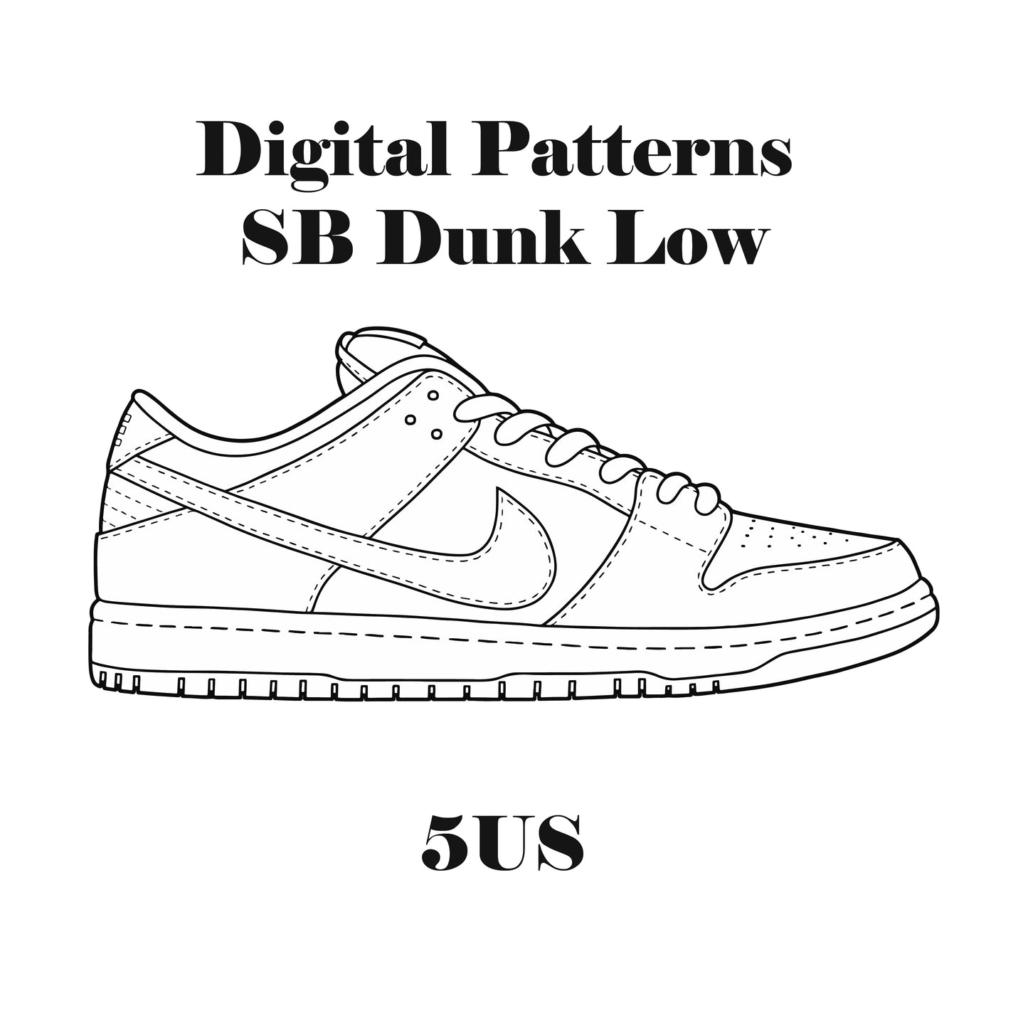 SB Dunk Low Digital Patterns