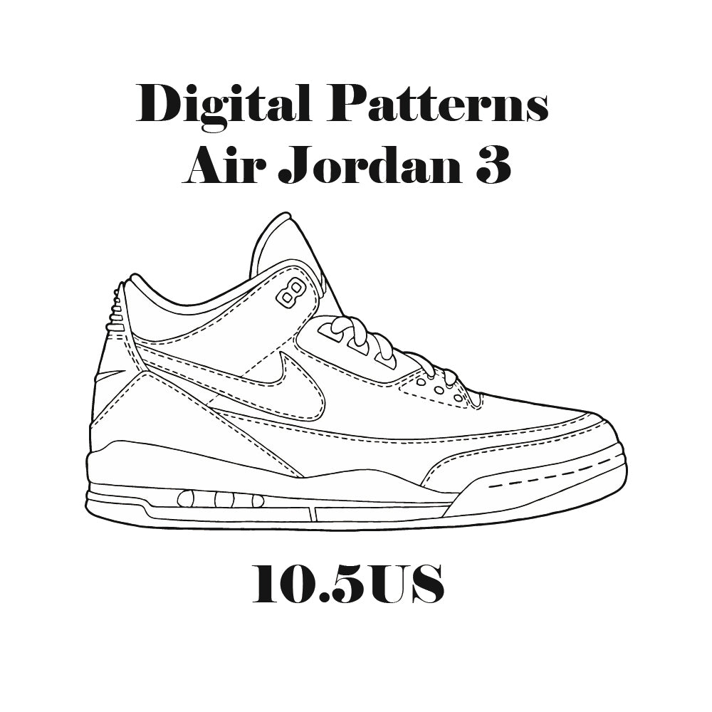Air Jordan 3 Digital Patterns